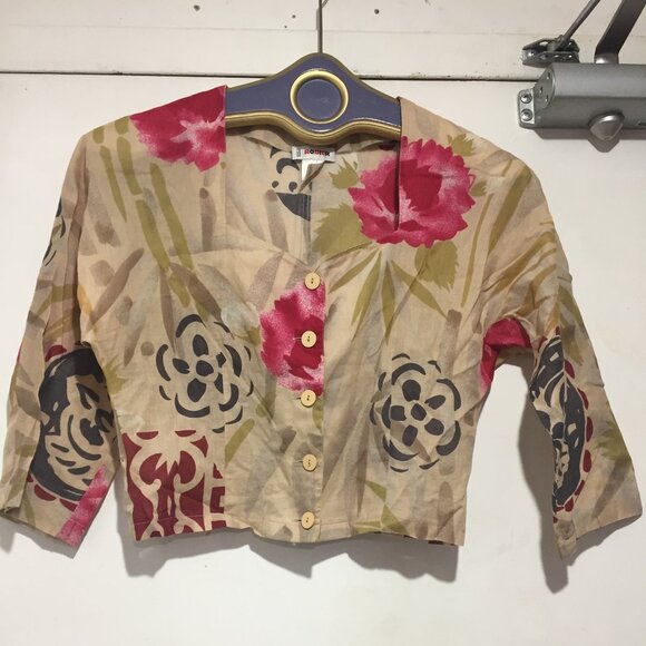 VINTAGE RODIER PRINT SKIRT SETS SIZE 40 - Picture 10 of 11